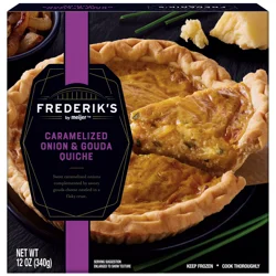 FREDERIKS BY MEIJER Frederik's by Meijer Frozen Caramelized Onion & Gouda Quiche