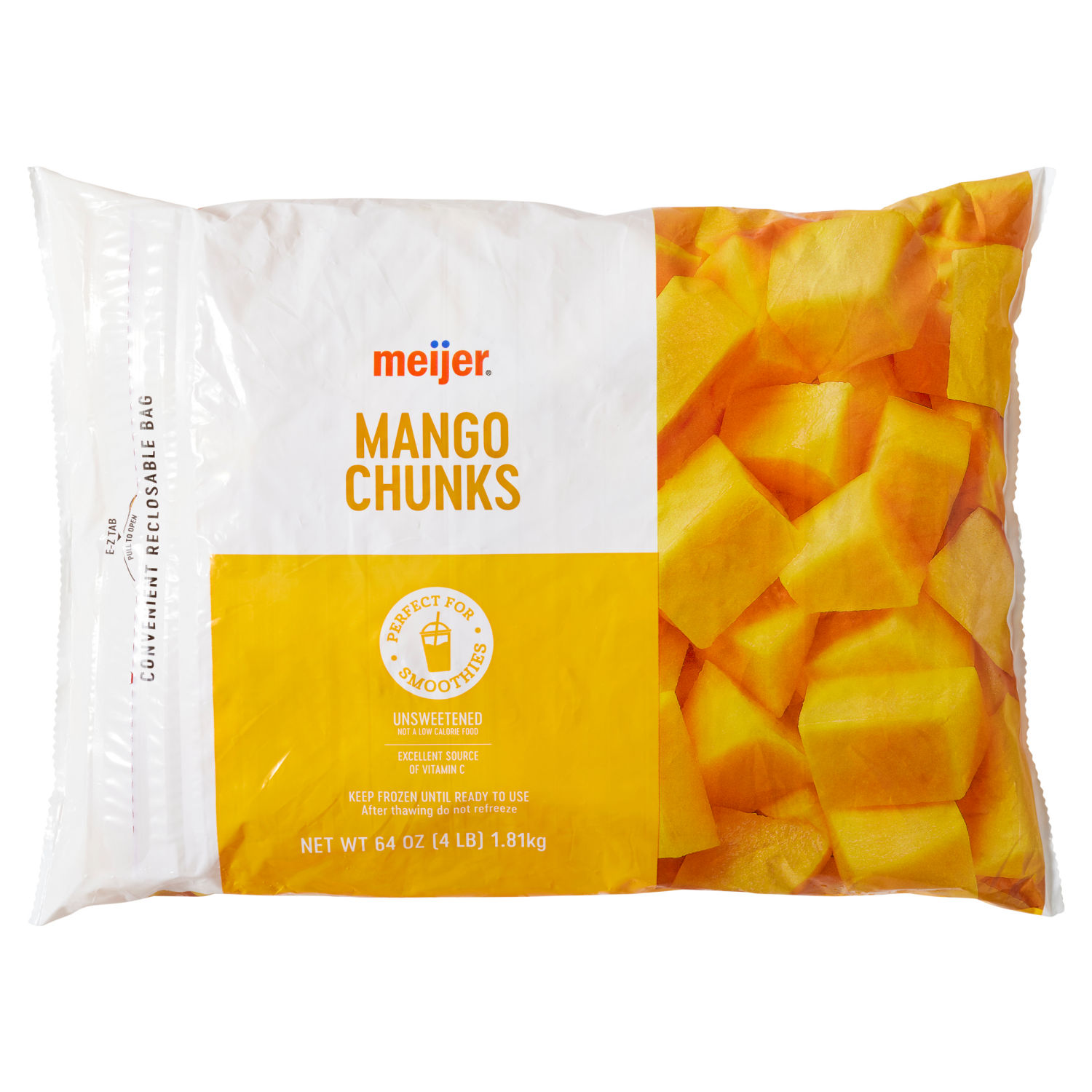 slide 1 of 3, Meijer Frozen Mango Chunks, 64 oz