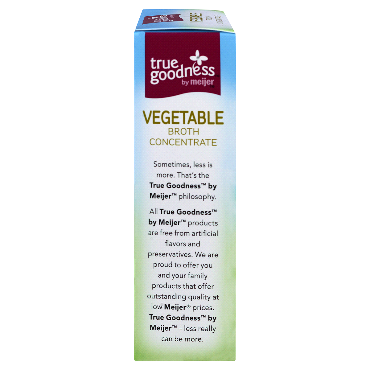 slide 5 of 5, True Goodness Vegetable Broth Concentrate, 4 ct