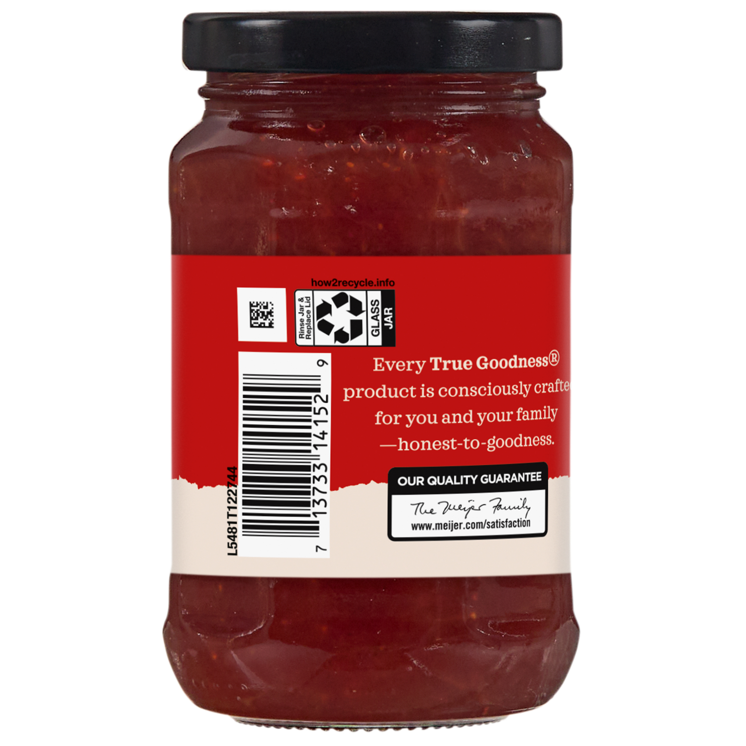 slide 4 of 5, True Goodness Organic Strawberry Fruit Spread, 11 oz