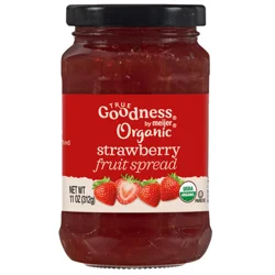 True Goodness Organic Strawberry Fruit Spread