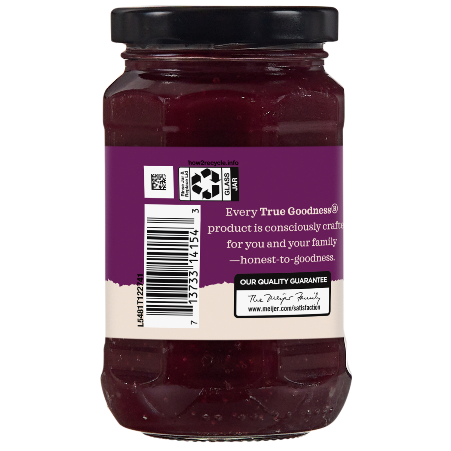 slide 4 of 5, True Goodness Organic Grape Fruit Spread, 11 oz