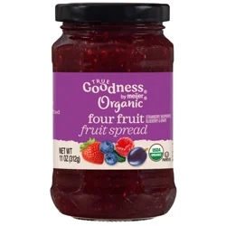 True Goodness Organic Four Fruit Spreads