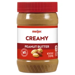 Meijer Creamy Peanut Butter