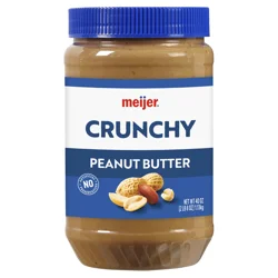 Meijer Crunchy Peanut Butter - 40 oz