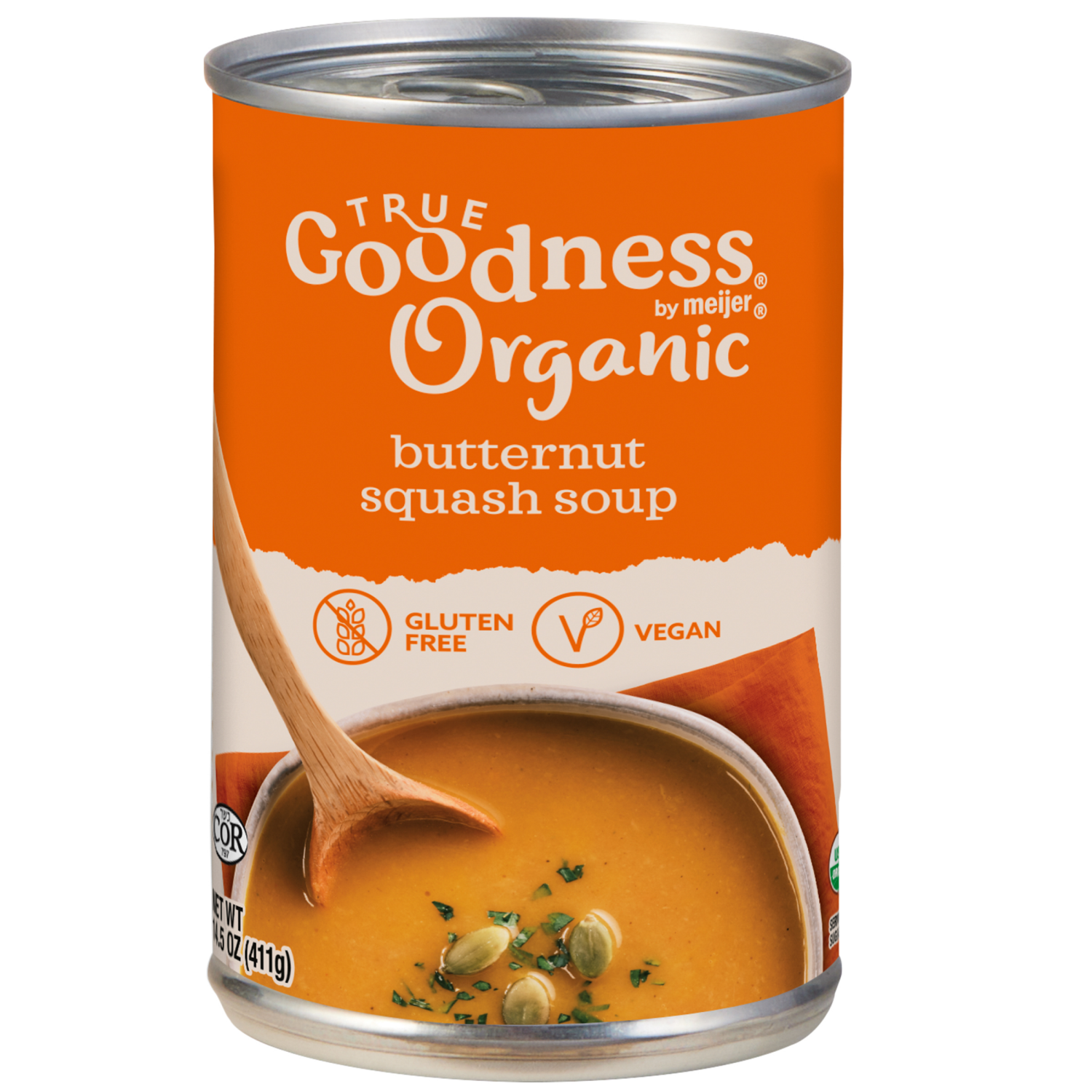 slide 1 of 3, True Goodness Organic Butternut Squash Soup, 14.5 oz, 14.5 oz