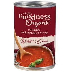 True Goodness Organic Tomato Red Pepper Soup, 14.5 oz