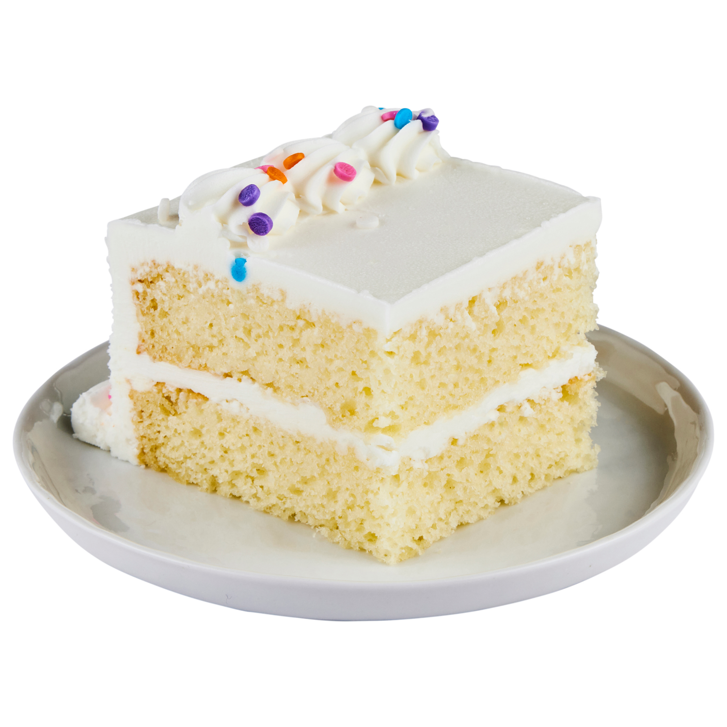 slide 3 of 5, Fresh from Meijer Vanilla Celebration Cake, 1/4 sheet, 1/4 sheets