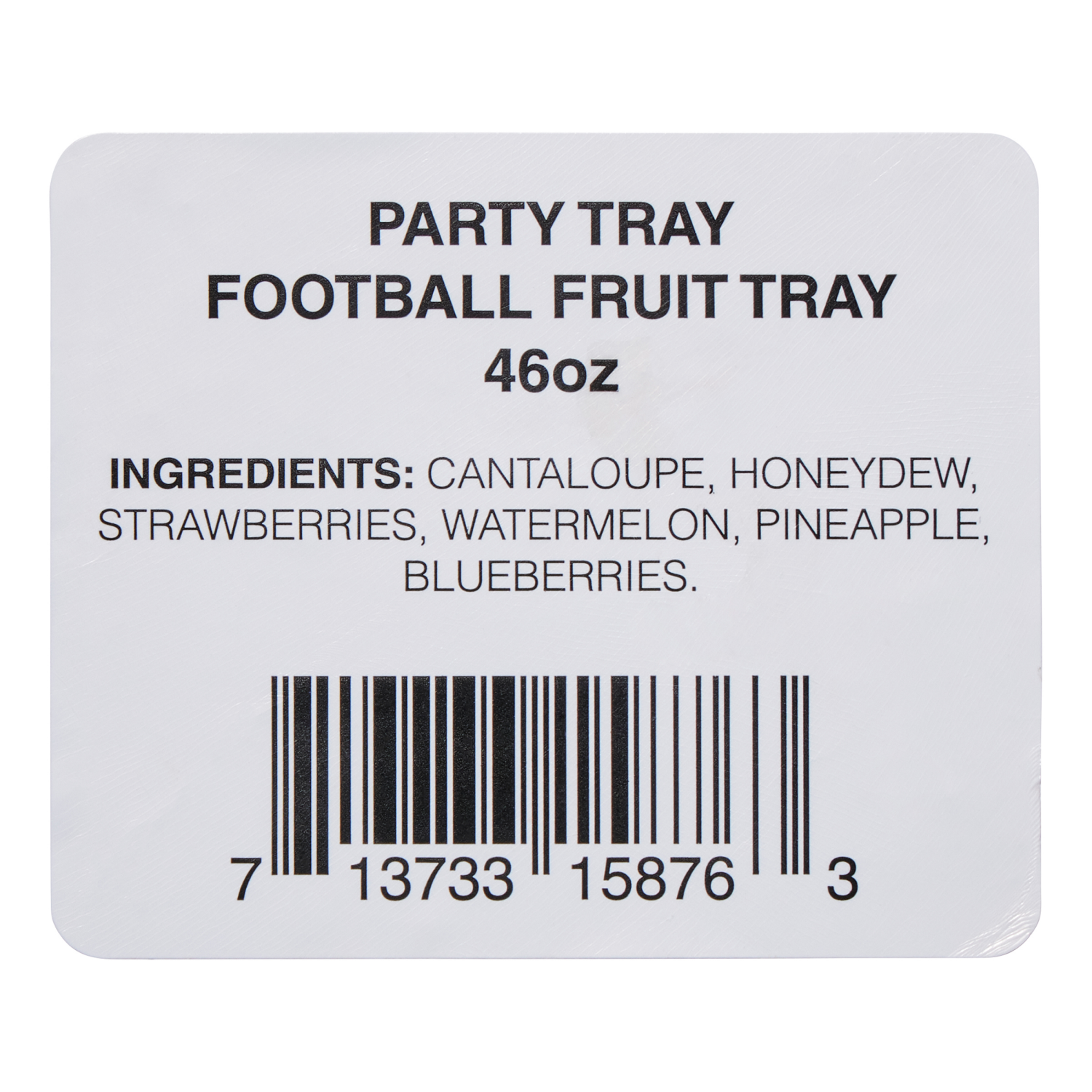 slide 2 of 5, Fresh from Meijer Football Fruit Tray, 46 oz