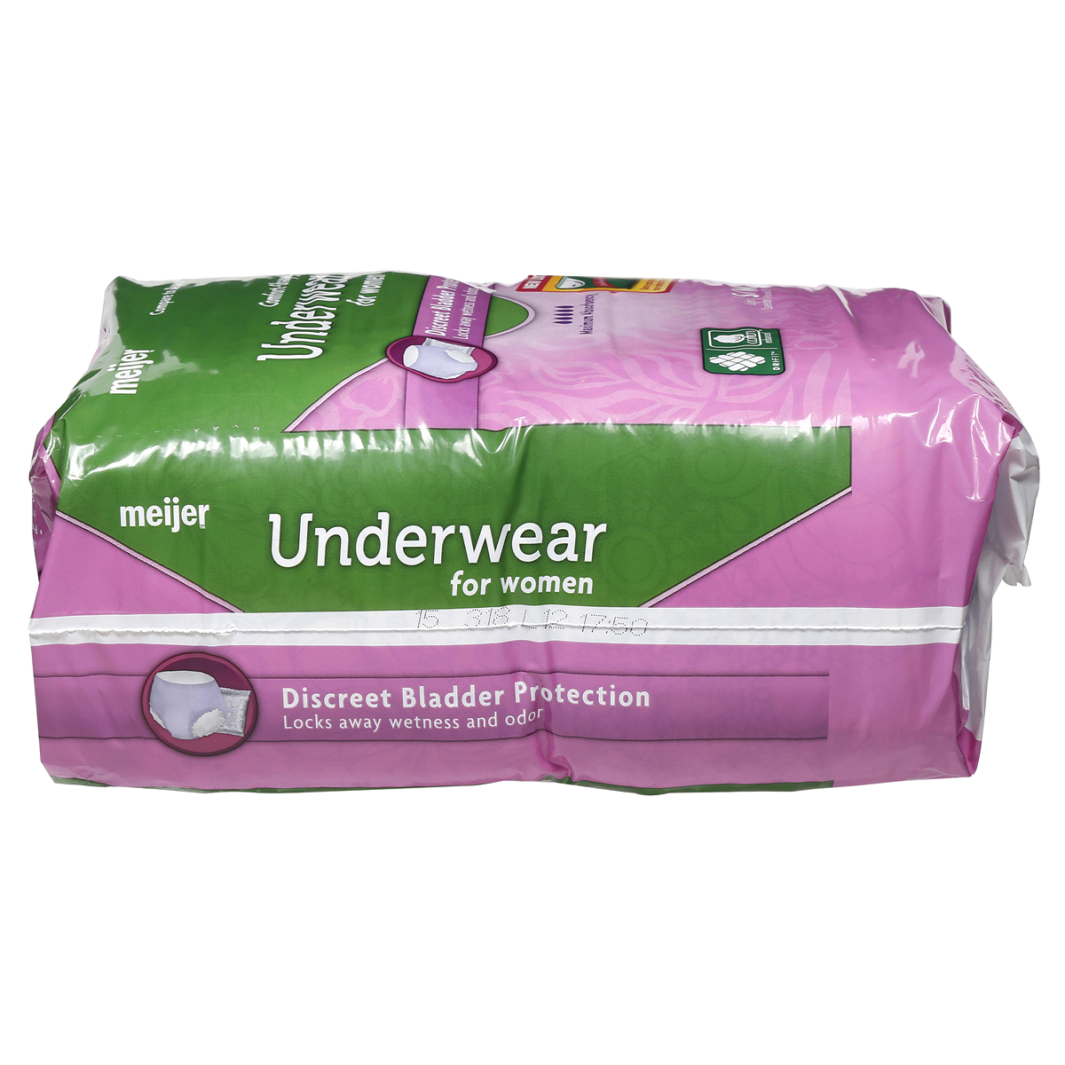slide 2 of 7, Meijer Underwear for Women, Maximum Absorbency, Small/Medium, 20 ct