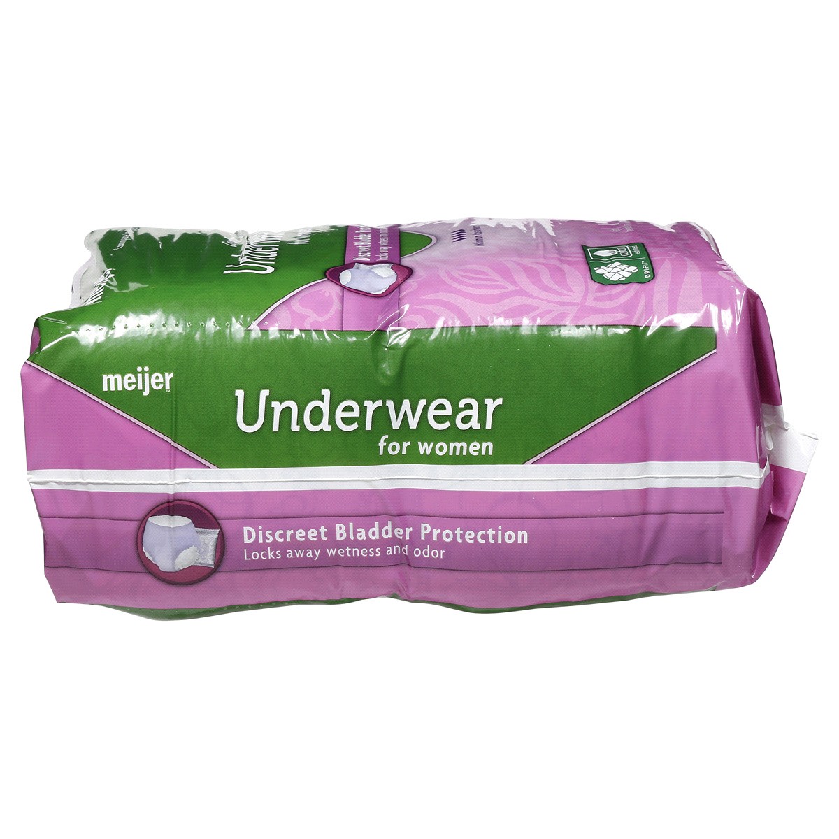 slide 4 of 7, Meijer Underwear for Women, Maximum Absorbency, Large, 18 ct