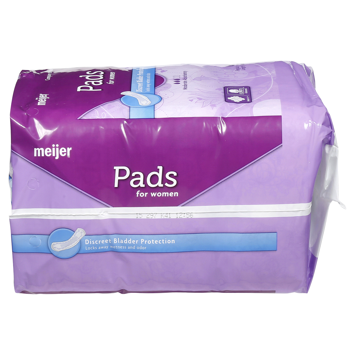 slide 6 of 7, Meijer Bladder Control Pads, Moderate Absorbency, 66 ct