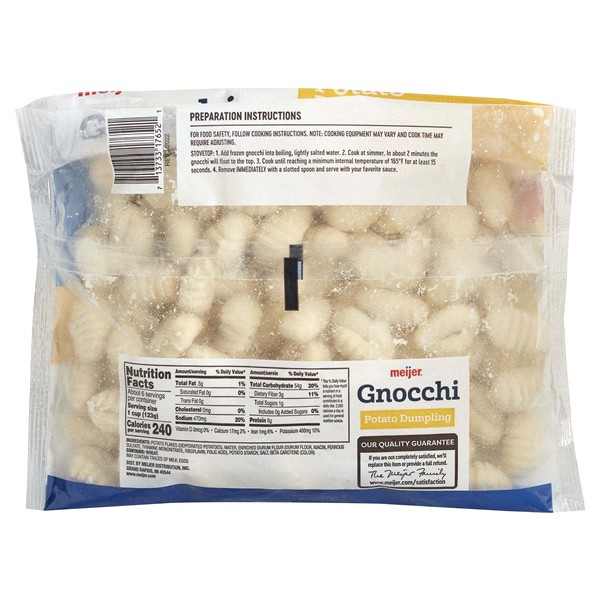 slide 16 of 29, Meijer Potato Dumpling Gnocchi, 25 oz