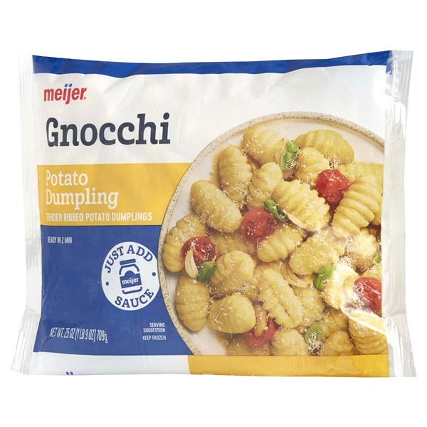 slide 10 of 29, Meijer Potato Dumpling Gnocchi, 25 oz