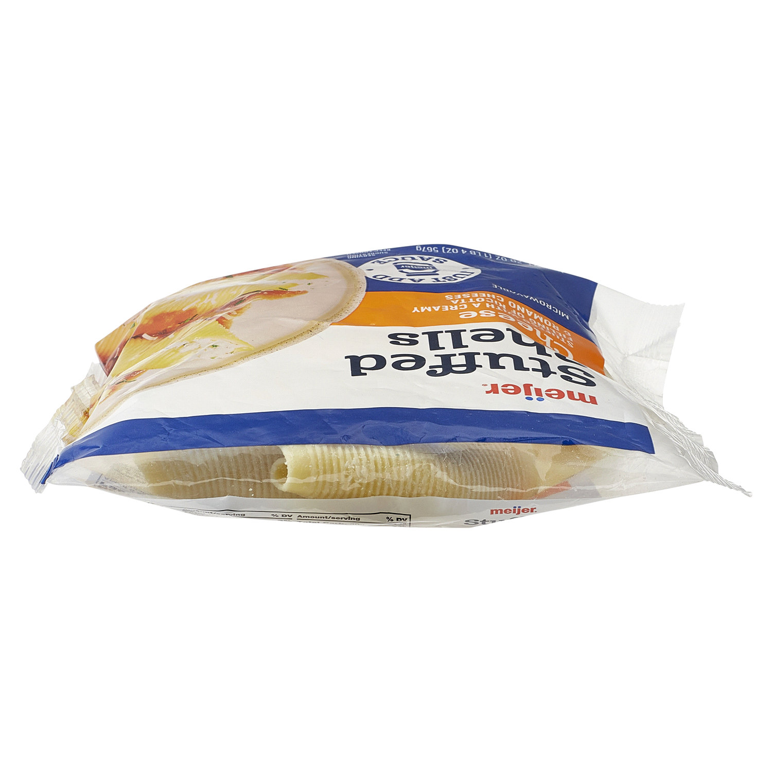 slide 5 of 5, Meijer Cheese Stuffed Pasta Shells, 20 oz