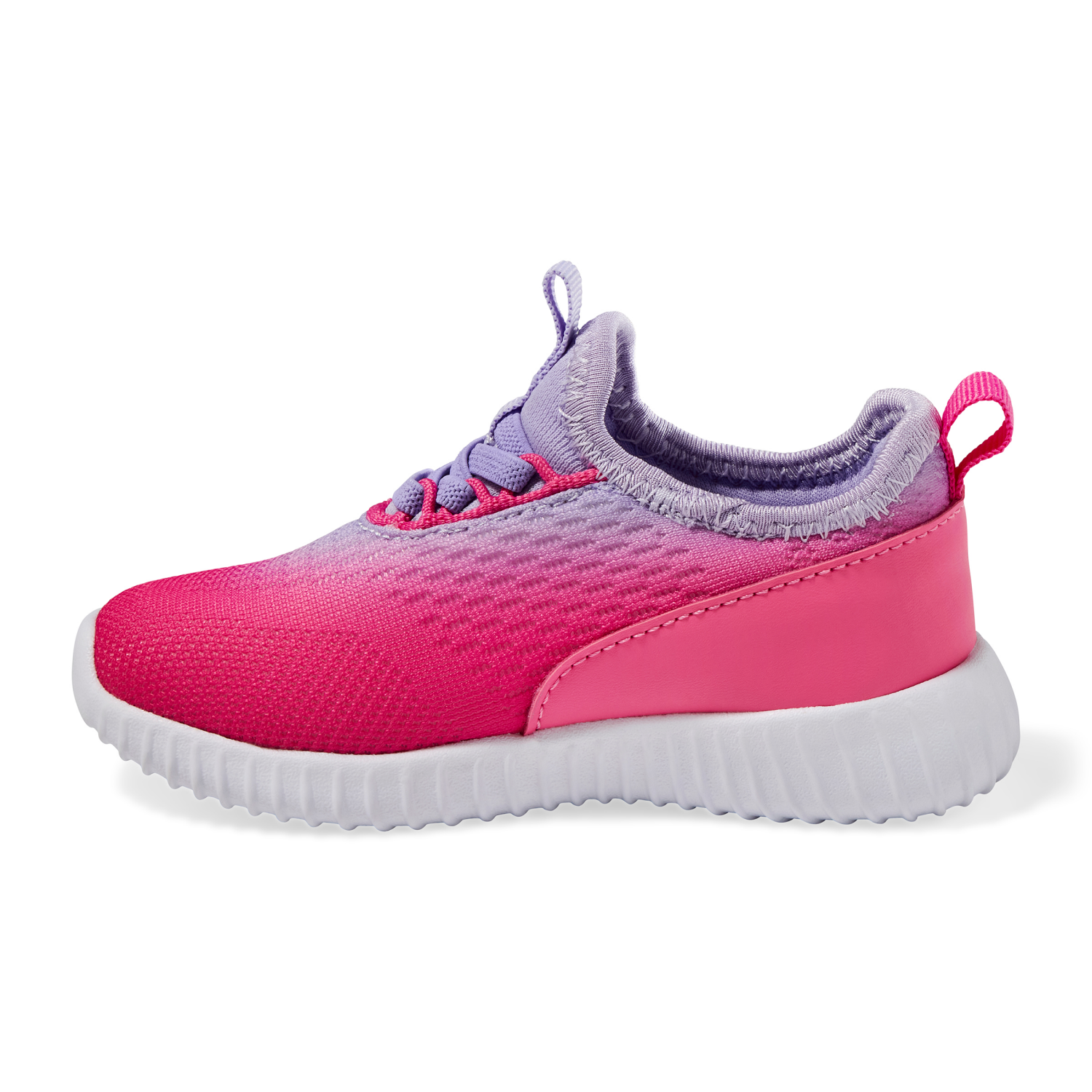 slide 4 of 6, Falls Creek Kids Toddler Girls' Mimia R Athletic Shoe, Lilac/Hot Pink, size 7, 1 ct