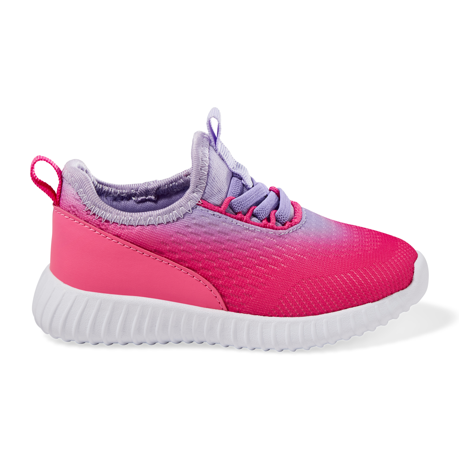 slide 5 of 6, Falls Creek Kids Toddler Girls' Mimia R Athletic Shoe, Lilac/Hot Pink, size 7, 1 ct