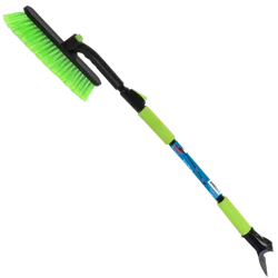 Meijer Arc Curved Handle 36-52 Inch Telescopic Snow Broom