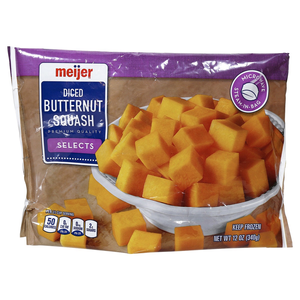 slide 1 of 5, Meijer Diced Butternut Squash, 12 oz