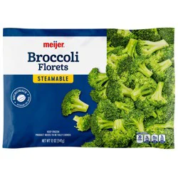 Steamable Frozen Broccoli Florets, 12 Oz