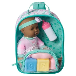 Baby Tender Hearts Backpack Baby with Accessories