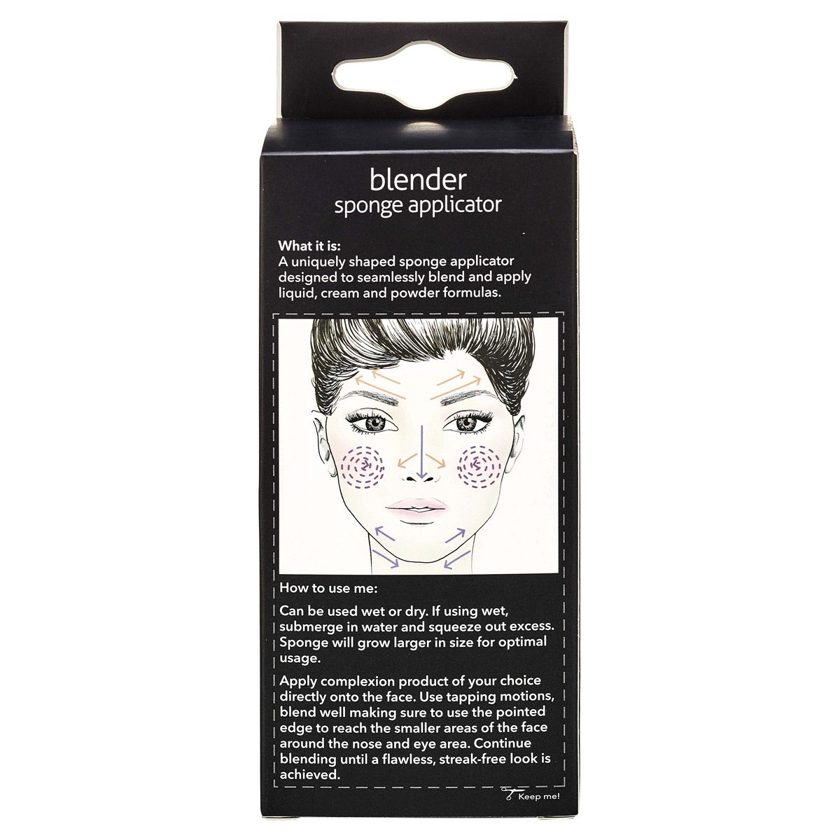 slide 2 of 2, Studio M Pro Blender Sponge Applicator, 1 ct