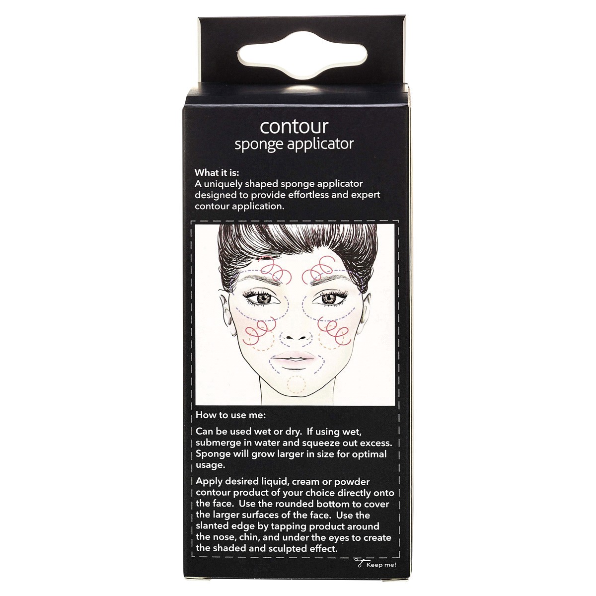 slide 2 of 2, Studio M Contour Sponge Applicator, 1 ct