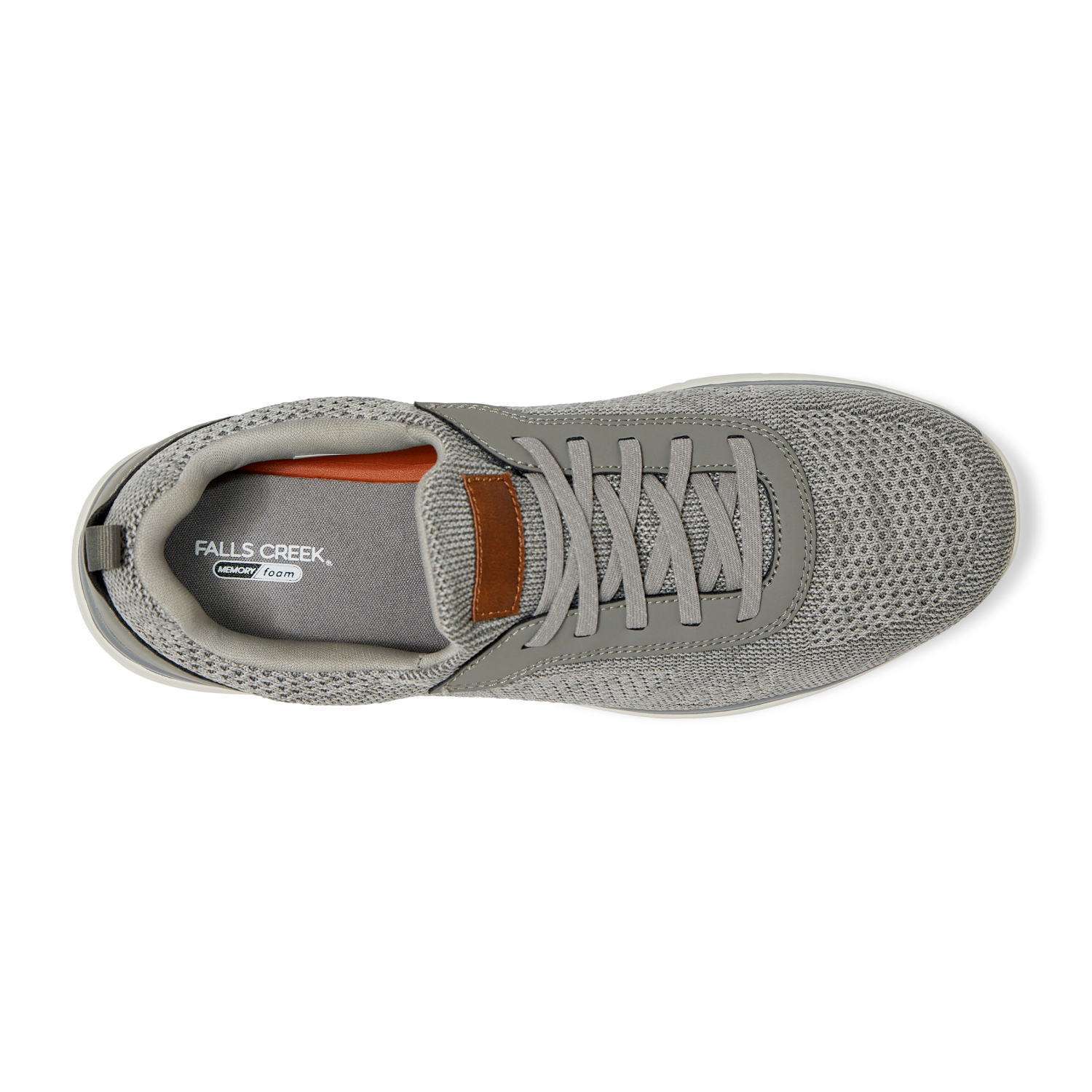 slide 6 of 6, Falls Creek Men's Concord Casual, Grey, Size 8.5, 1 ct