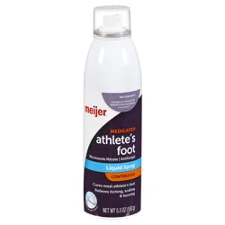 Meijer Athlete&#x27;s Foot Anti-Fungal, Liquid Spray