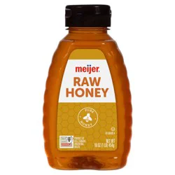 Meijer Raw Honey, 16 Oz