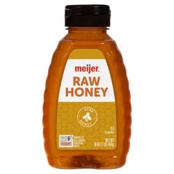 Meijer Raw Honey, 16 Oz