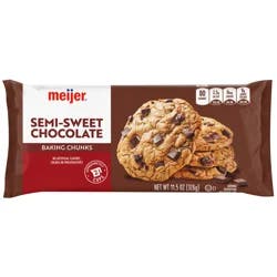 Meijer Semi-Sweet Chocolate Chunks, 11.5 oz