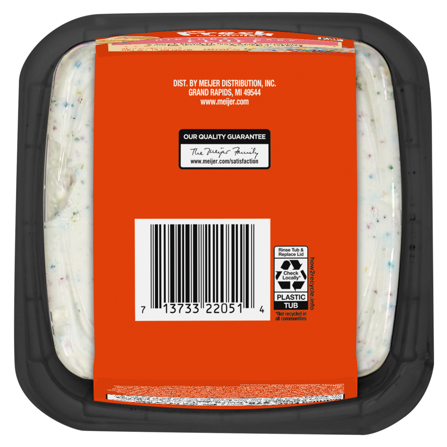 slide 3 of 4, Fresh from Meijer Birthday Cake Fluff, 12 oz., 12 oz