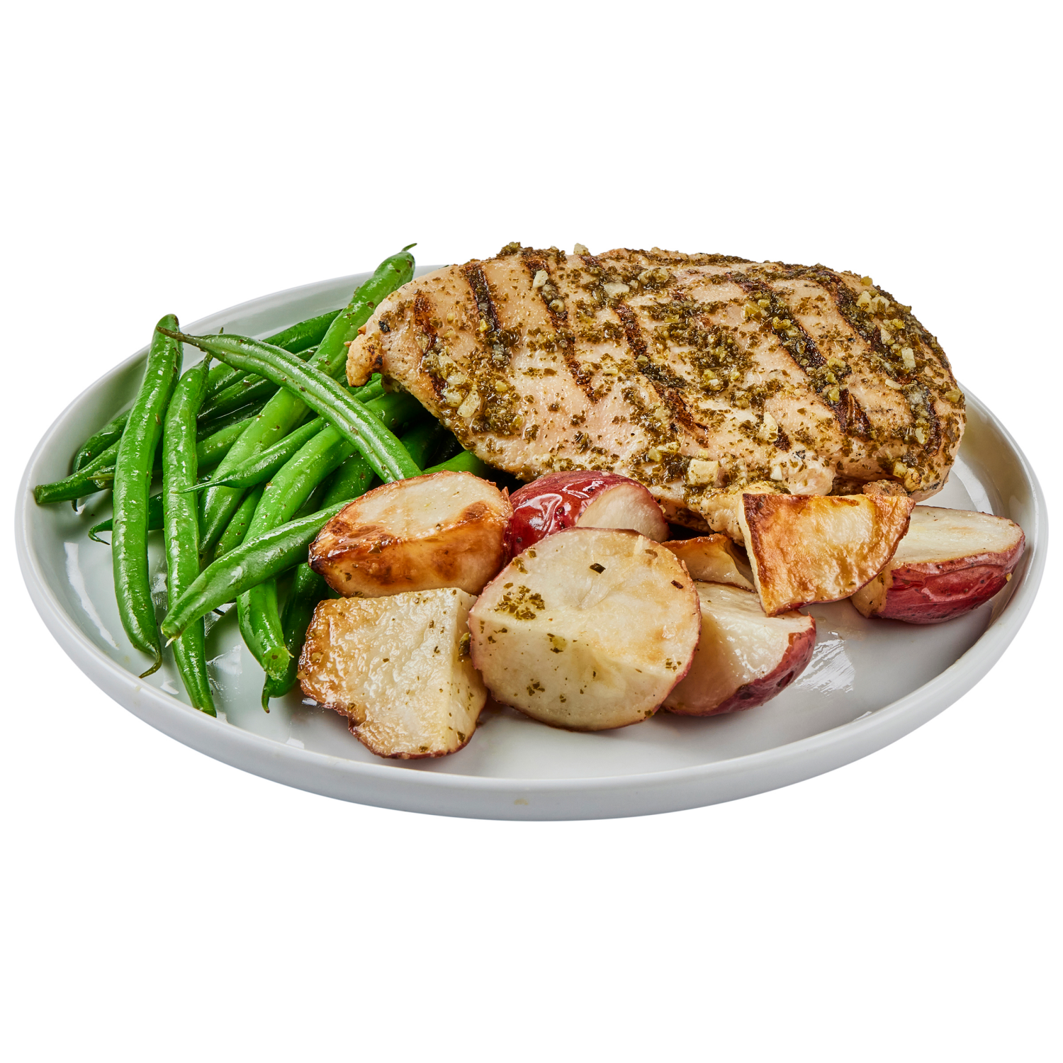 slide 4 of 6, Crafted Market by Meijer Basil Garlic Chicken, 13.5 oz