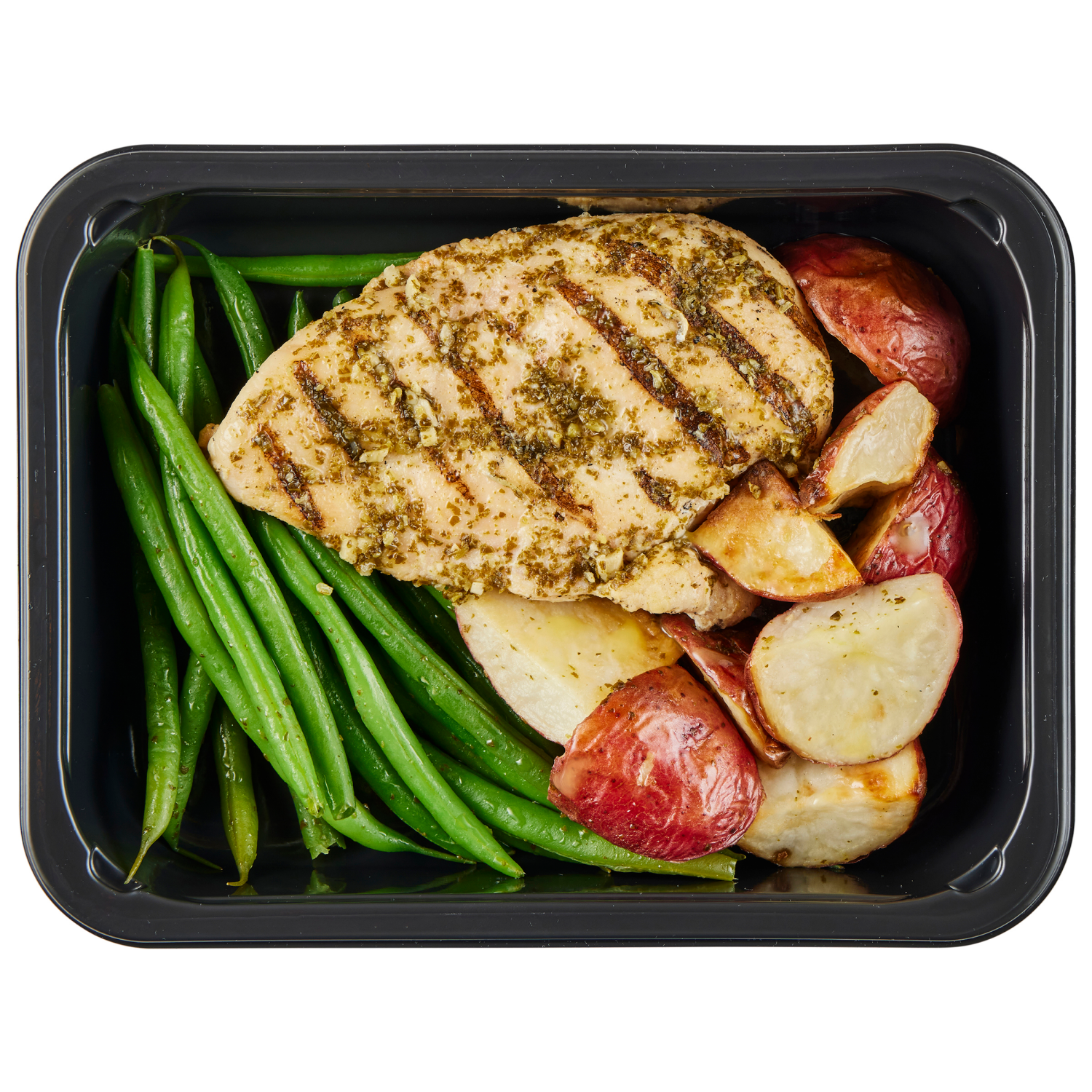 slide 5 of 6, Crafted Market by Meijer Basil Garlic Chicken, 13.5 oz