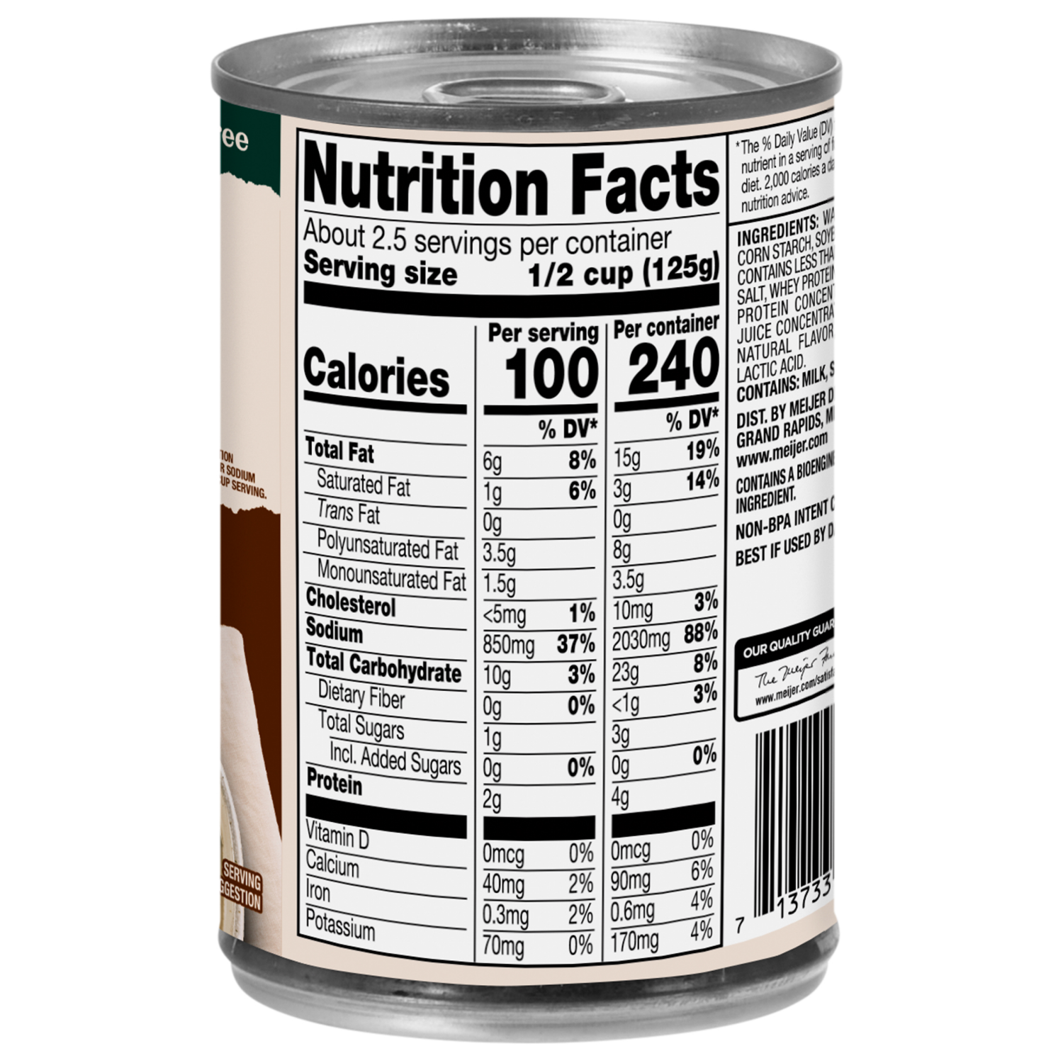 slide 2 of 3, True Goodness Gluten Free Cream of Mushroom Soup, 10.5 oz, 10.5 oz