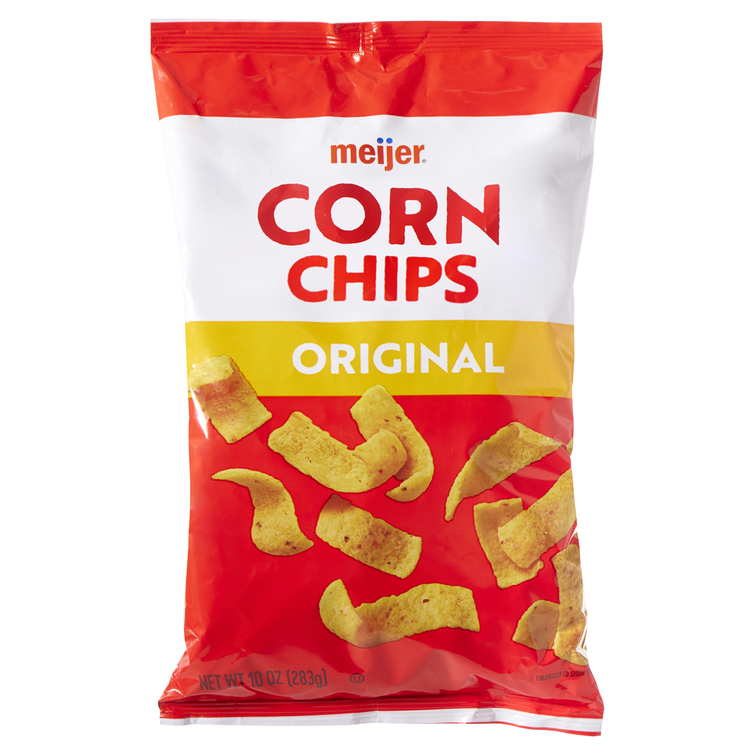 slide 1 of 2, Meijer Original Corn Chips - 10 oz, 10 oz