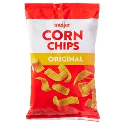 Meijer Original Corn Chips - 10 oz