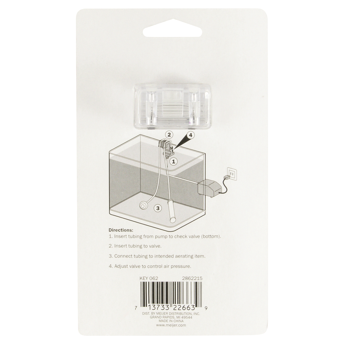 Meijer 2in1 Deluxe Aquarium Gang Valve 1 ct Shipt