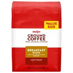 Meijer Breakfast Blend Ground Coffee, 30 oz