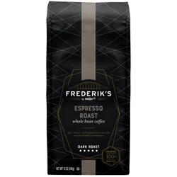 Frederiks by Meijer Espresso Roast Whole Bean, 12oz