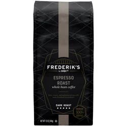 Frederiks by Meijer Espresso Roast Whole Bean, 12oz