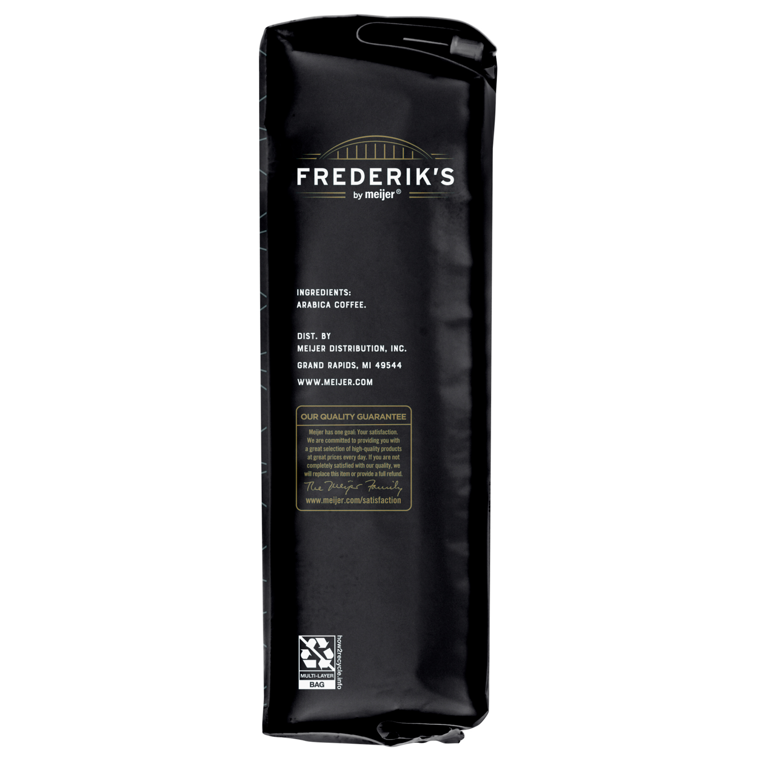 slide 3 of 3, Frederiks by Meijer Terrace Blend Whole Bean, 12 oz, 12 oz