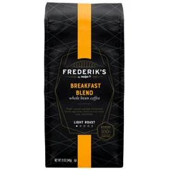 Frederik's By Meijer Frederiks by Meijer Breakfast Blend Whole Bean, 12oz