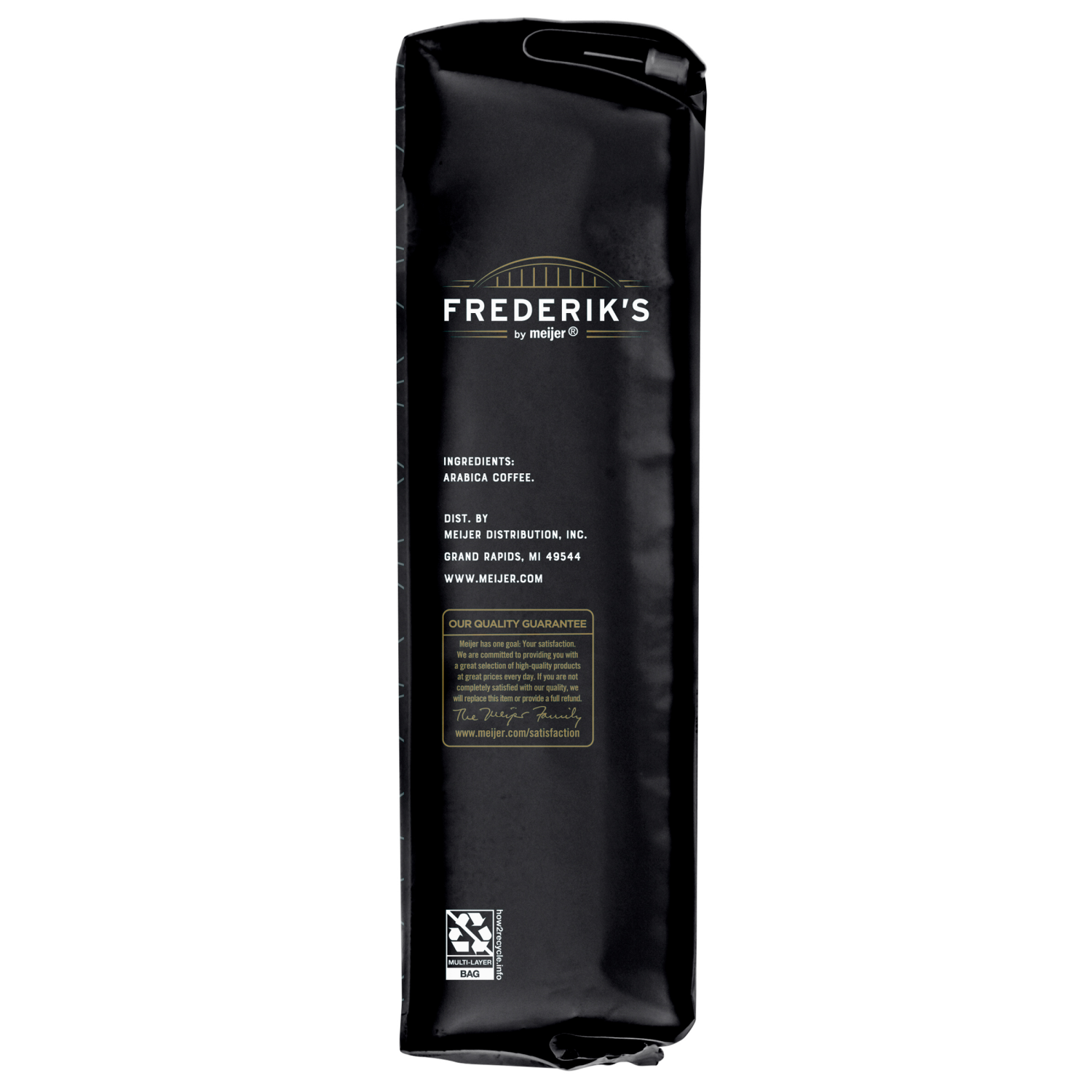 slide 3 of 3, Frederiks by Meijer Venice Roast Whole Bean, 12oz, 12 oz