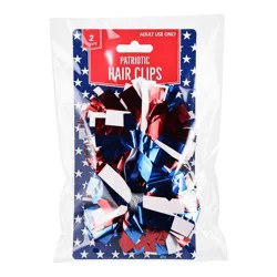 Meijer Corporate Seasonal Mcs Patriotic Head Clips, 2ct