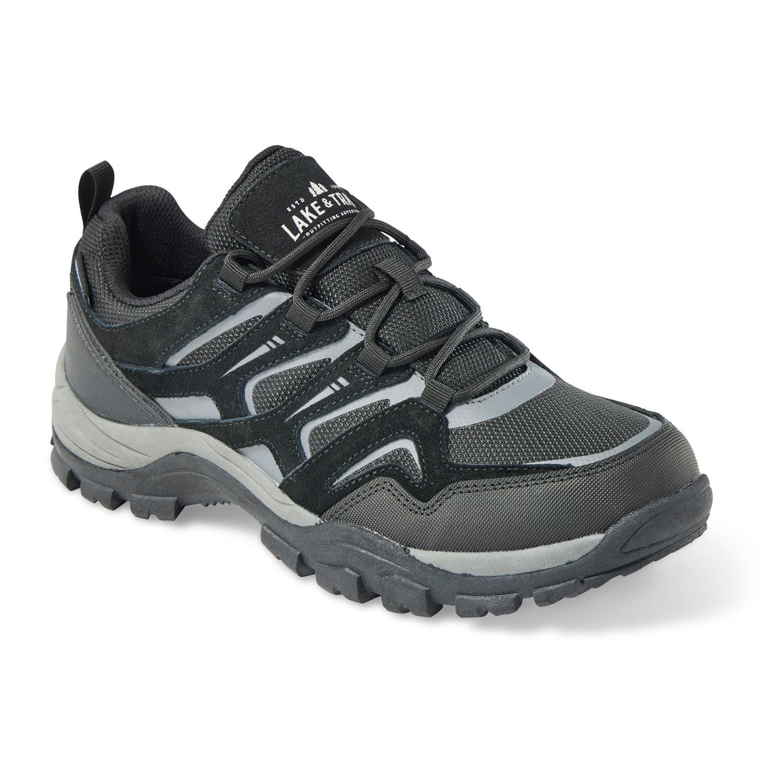 slide 1 of 6, LAKE & TRAIL Lake and Trail Men's Vince Hiker, Black, Size 10, 1 ct