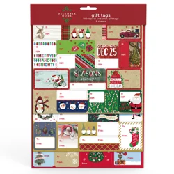 December Home DH Gift Tag Luxury Peel N Stick Tag