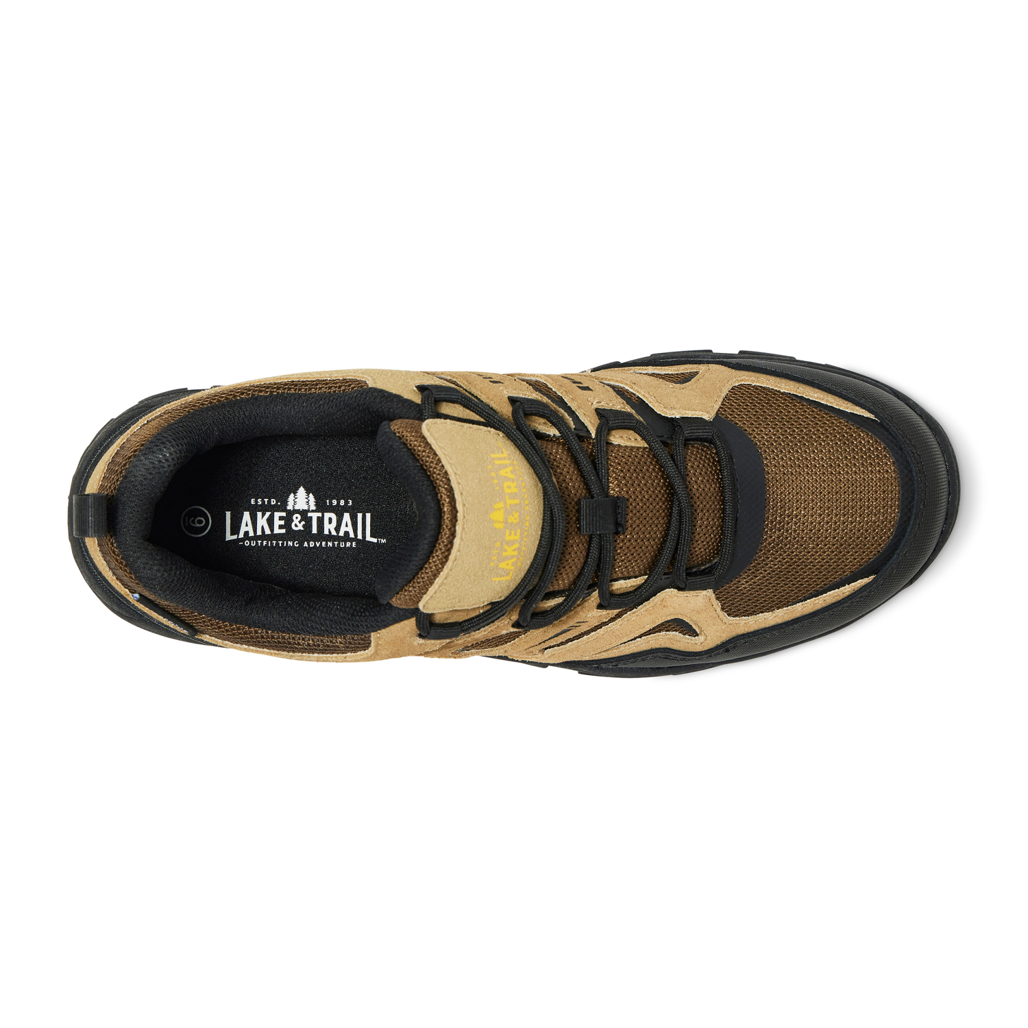 slide 6 of 6, LAKE & TRAIL Lake and Trail Men's Vince Hiker, Tan, Size 8, 1 ct