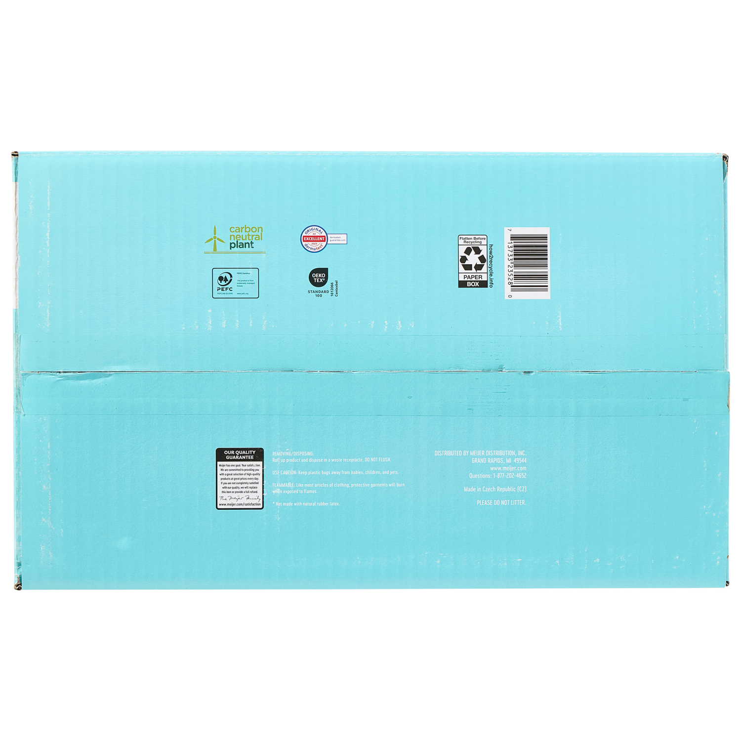 slide 3 of 4, MEIJER BABY DIAPERS SUPER SZ4 92CT, 92 ct